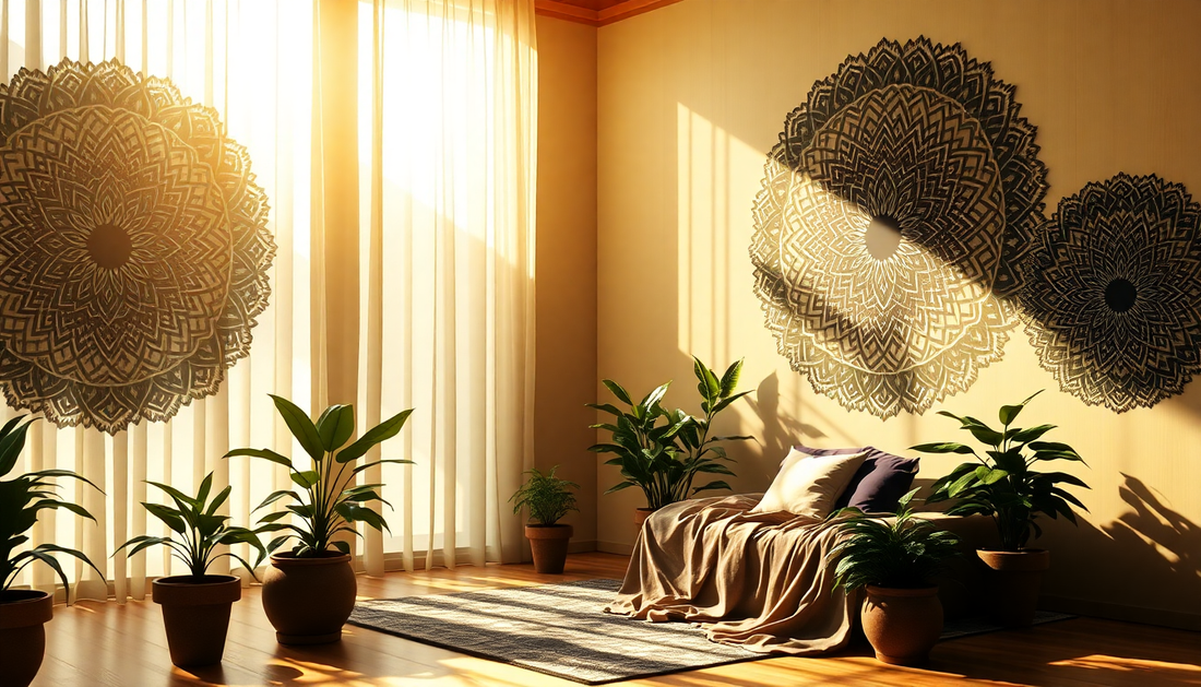 Elevate Your Space: Infusing Spiritual Serenity with Mandala Designs